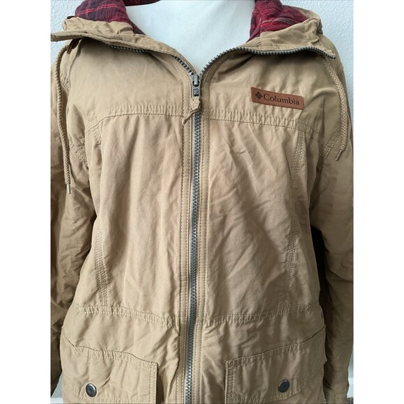 Columbia Men’s Khaki Insulated Wheeler Lodge Jacket Size Medium - Picture 5 of 10
